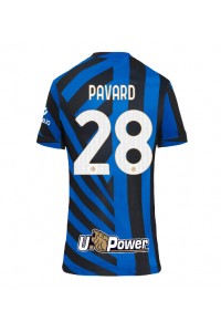 Fotbalové Dres Inter Milan Benjamin Pavard #28 Dámské Domácí Oblečení 2024-25 Krátký Rukáv